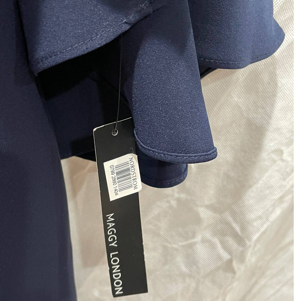 NWT- MAGGIE LONDON COLD SHOULDER DRESS - Picture 8 of 9